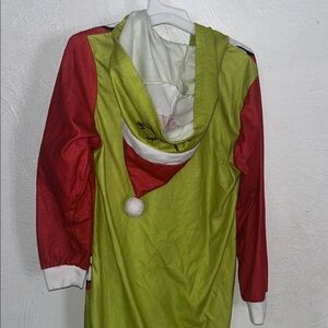 Red and Green Hooded Costume